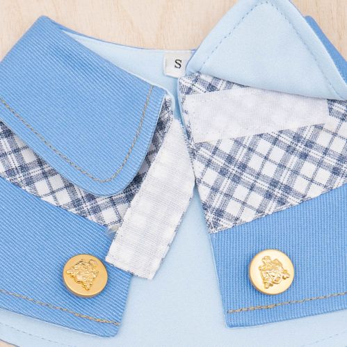 Unisex Denim Capes - Frosted - The Pet's Couture