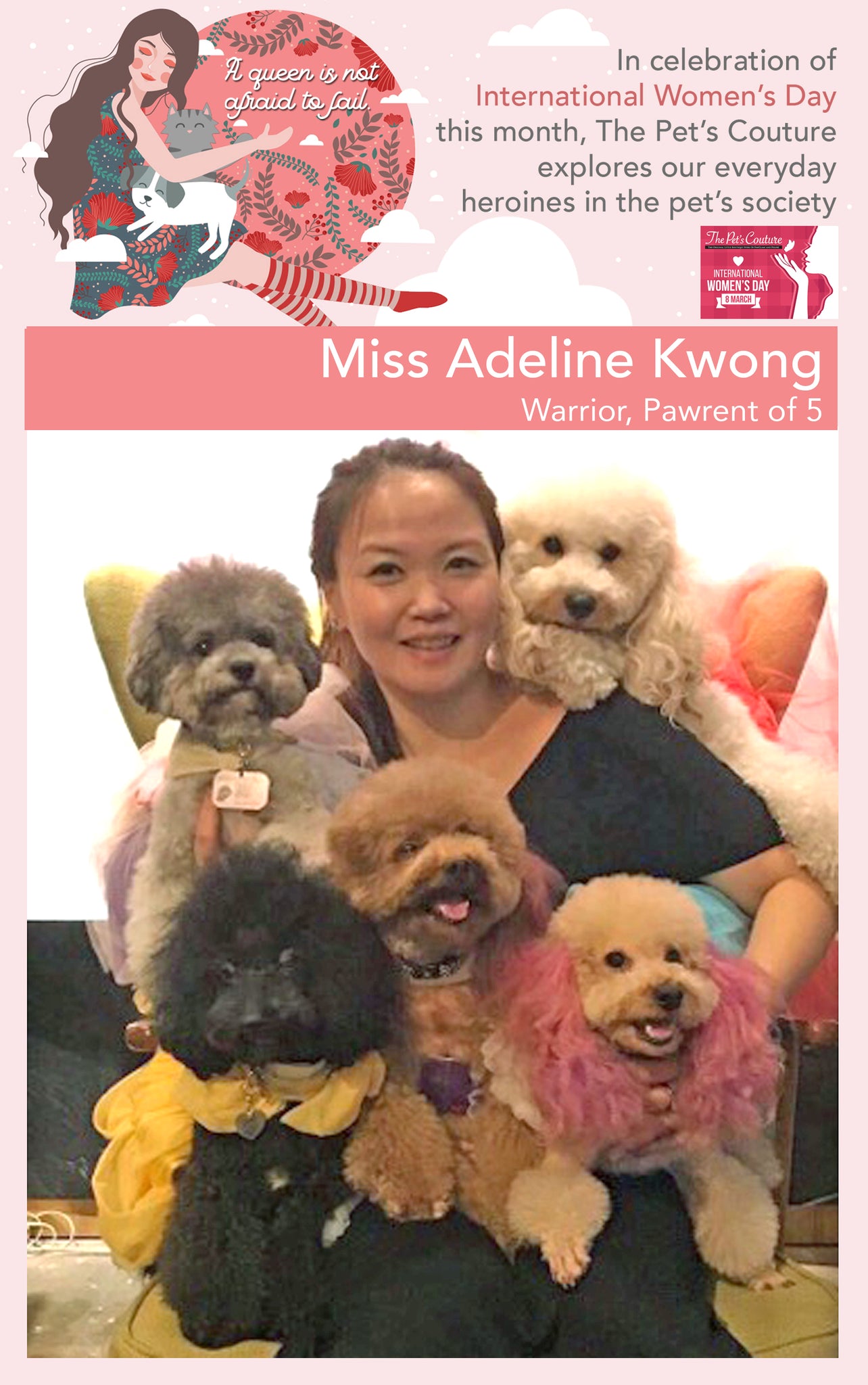 Adeline Kwong : Heroine of the Week (International Women's Day Feature)