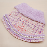 ROSÉA BLUSH ~ 淺粉色珠圈花呢夾克