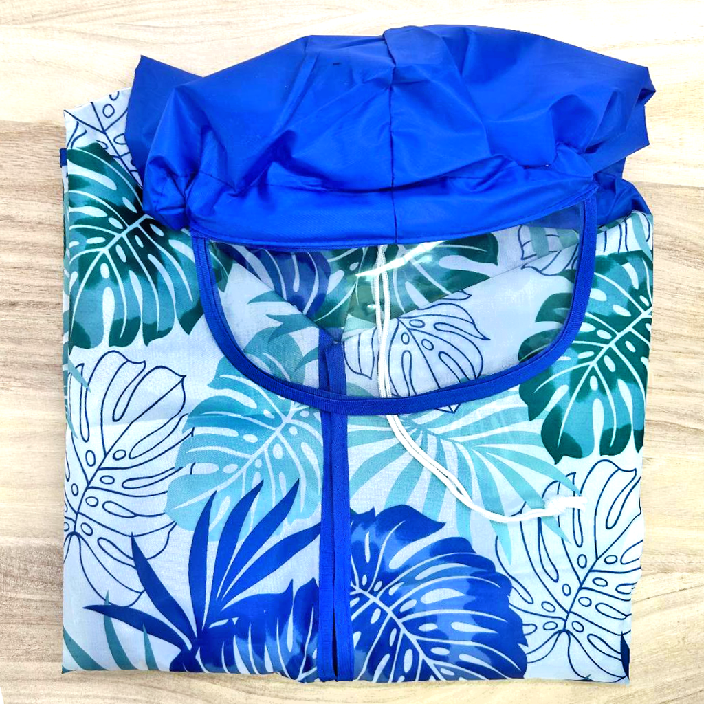 Botanic Boutique Hoodie Lightweight Poncho