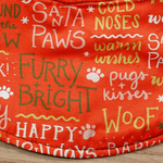 圣诞连帽斗篷 - 圣诞快乐圣诞老人红色连帽衫搭配白色绒球装饰