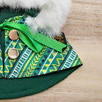 圣诞连帽斗篷 - 圣诞快乐圣诞老人红色连帽衫搭配白色绒球装饰