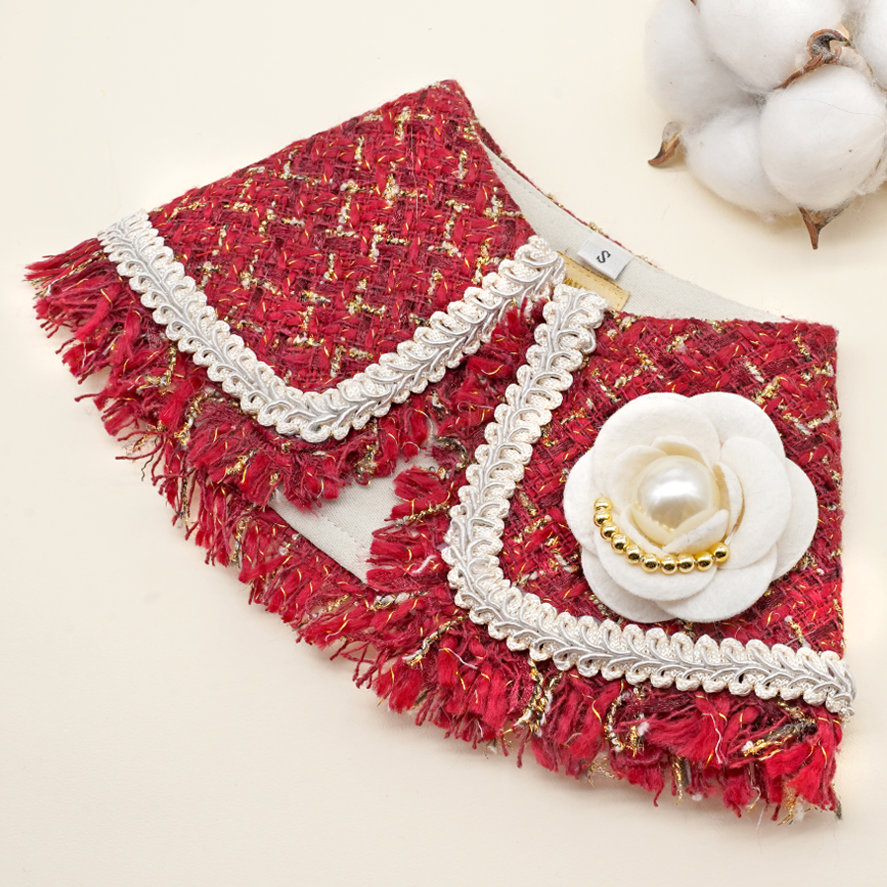 ROSÉA BLUSH ~ 淺粉色珠圈花呢夾克