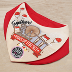 Paws Up For SG! - Home Together Bandana - The Pet's Couture
