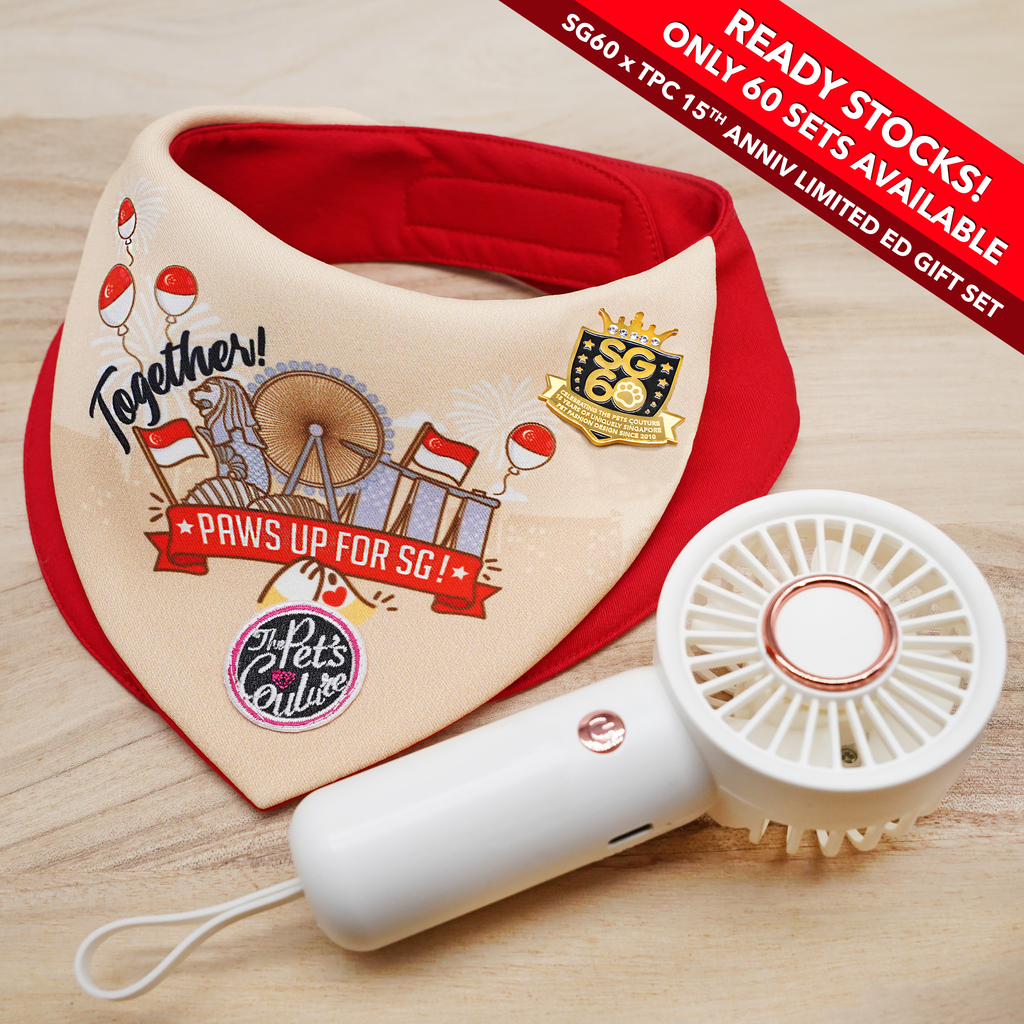 LIMITED EDITION: SG60 & TPC 15th Anniversary <Paws Up For SG!> Commemorative Set