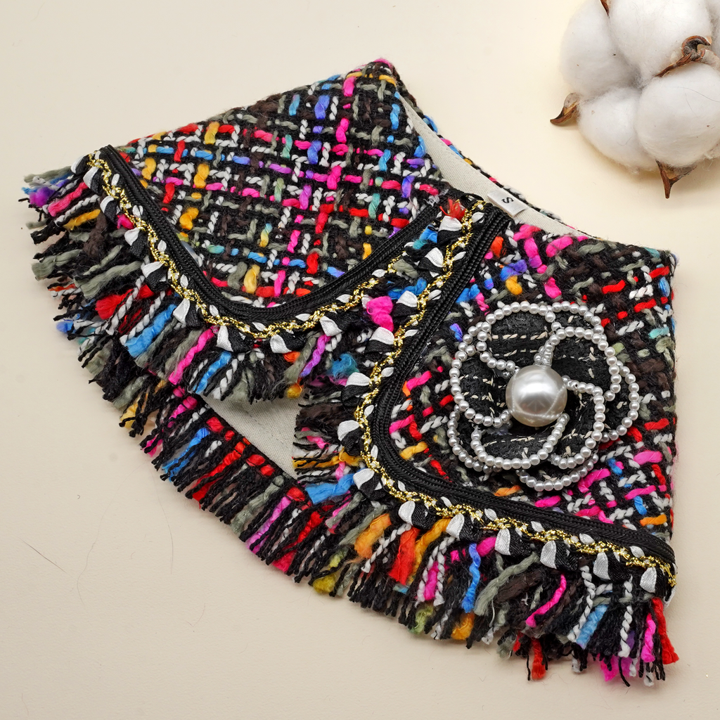 ROSÉA BLUSH ~ 淺粉色珠圈花呢夾克