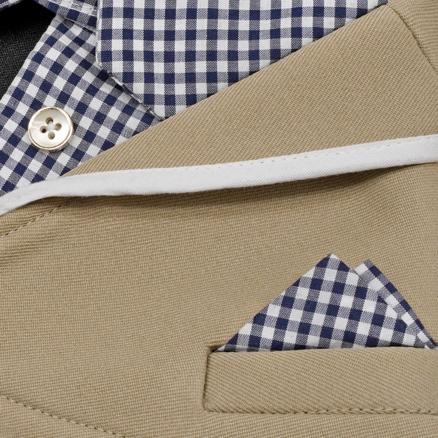 Khaki Gentlemen Tailored Suit Cape