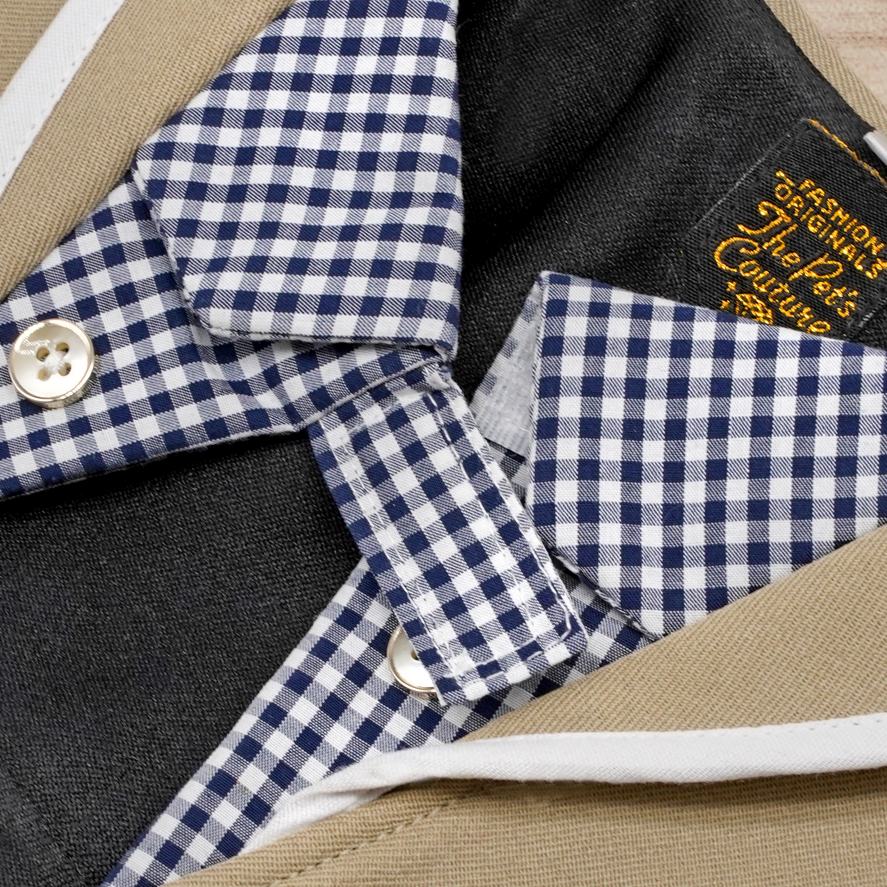 Khaki Gentlemen Tailored Suit Cape