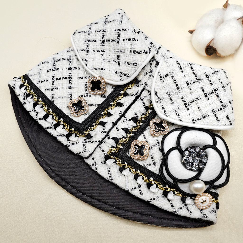 ROSÉA BLUSH ~ 淺粉色珠圈花呢夾克