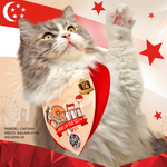 Paws Up For SG! - Home Together Bandana - The Pet's Couture