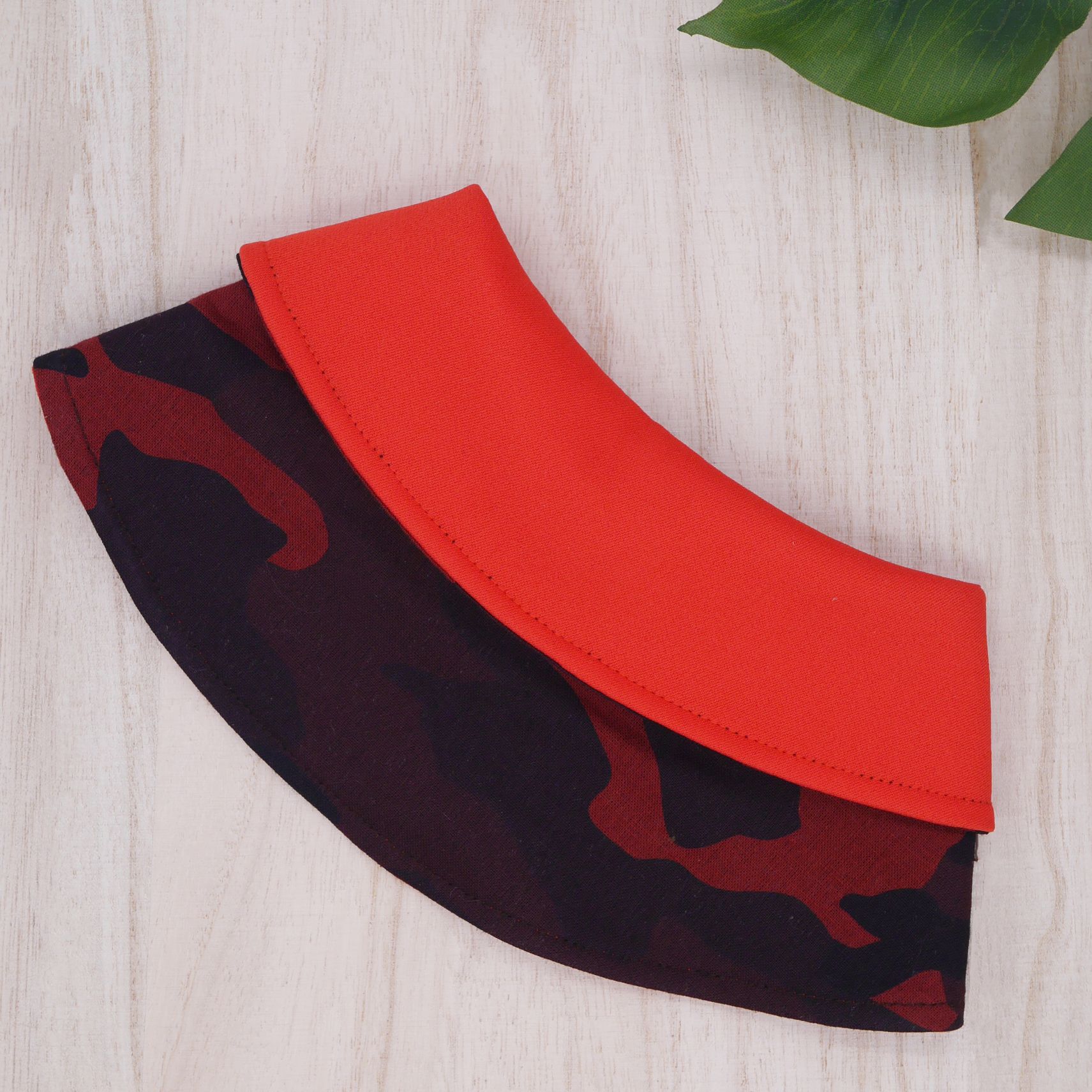 Capes - Hot Red Camo - The Pet's Couture