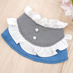 Denim Capes - Checkered Maiden - The Pet's Couture