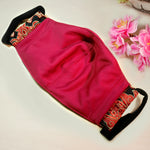 Spring Of Prosperity in Royal Scarlett CNY Cape with Faux Fur Collar - The Pet's Couture